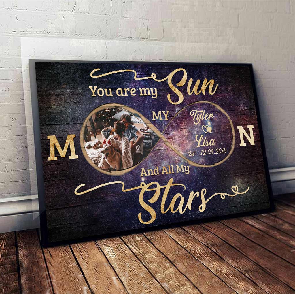 You Are My Sun - Personalized Couple Poster