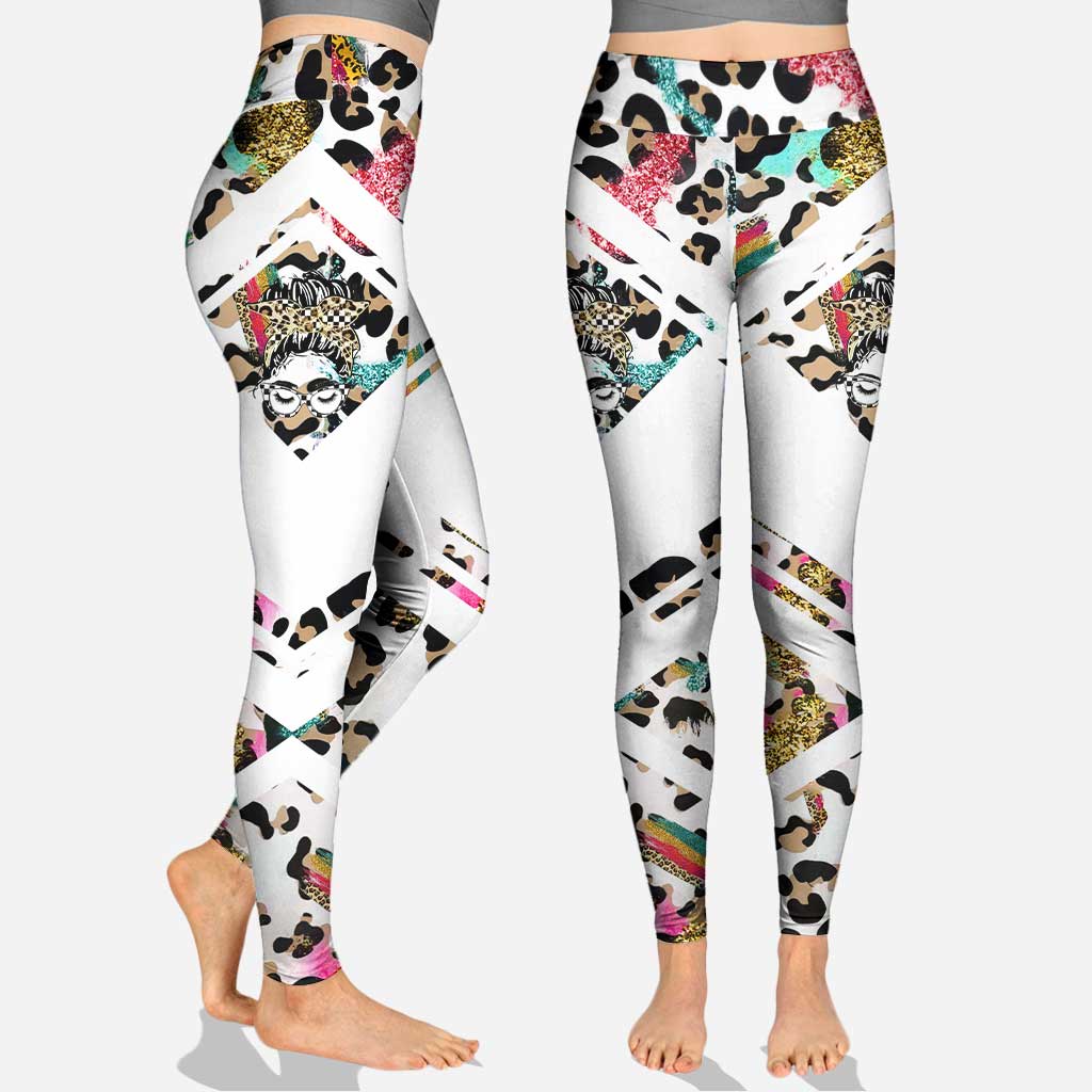 Glitter And Dirt Master Of Both - Personalized Racing Hoodie and Leggings