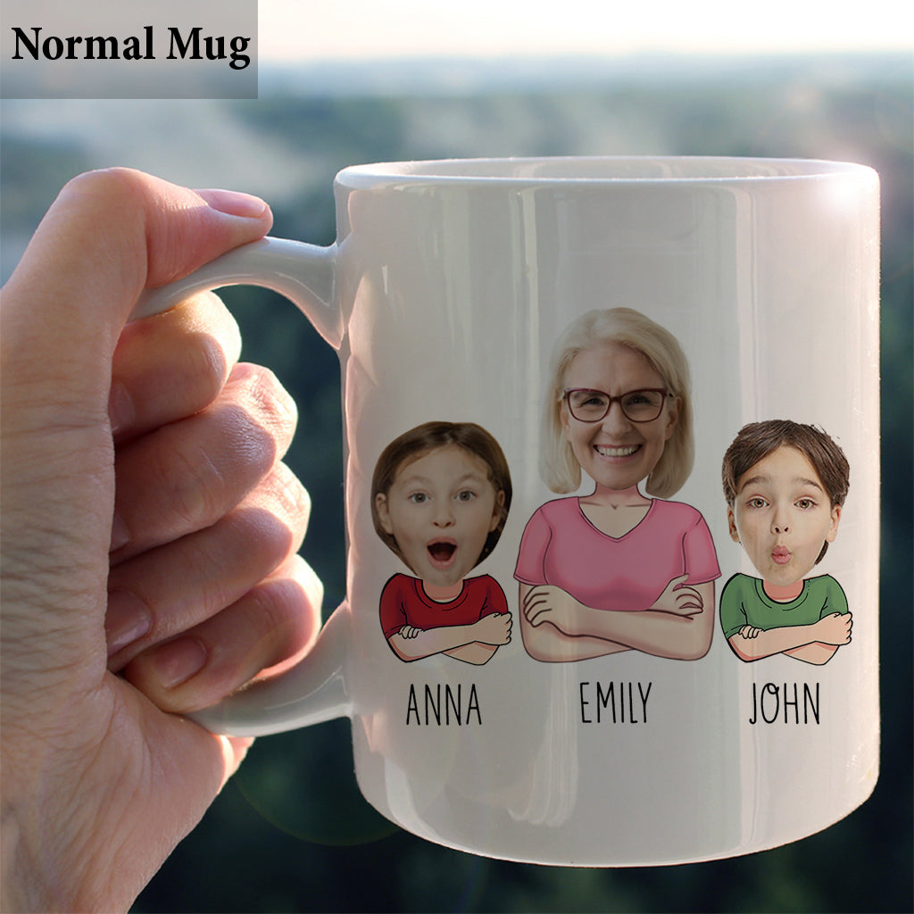 Apparently We're Trouble When We're Together - Personalized Grandma Mug