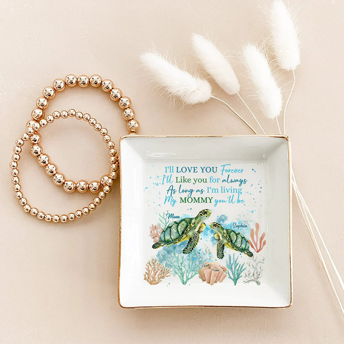 My Mommy You'll Be - Personalized Mother's Day Mother Jewelry Dish