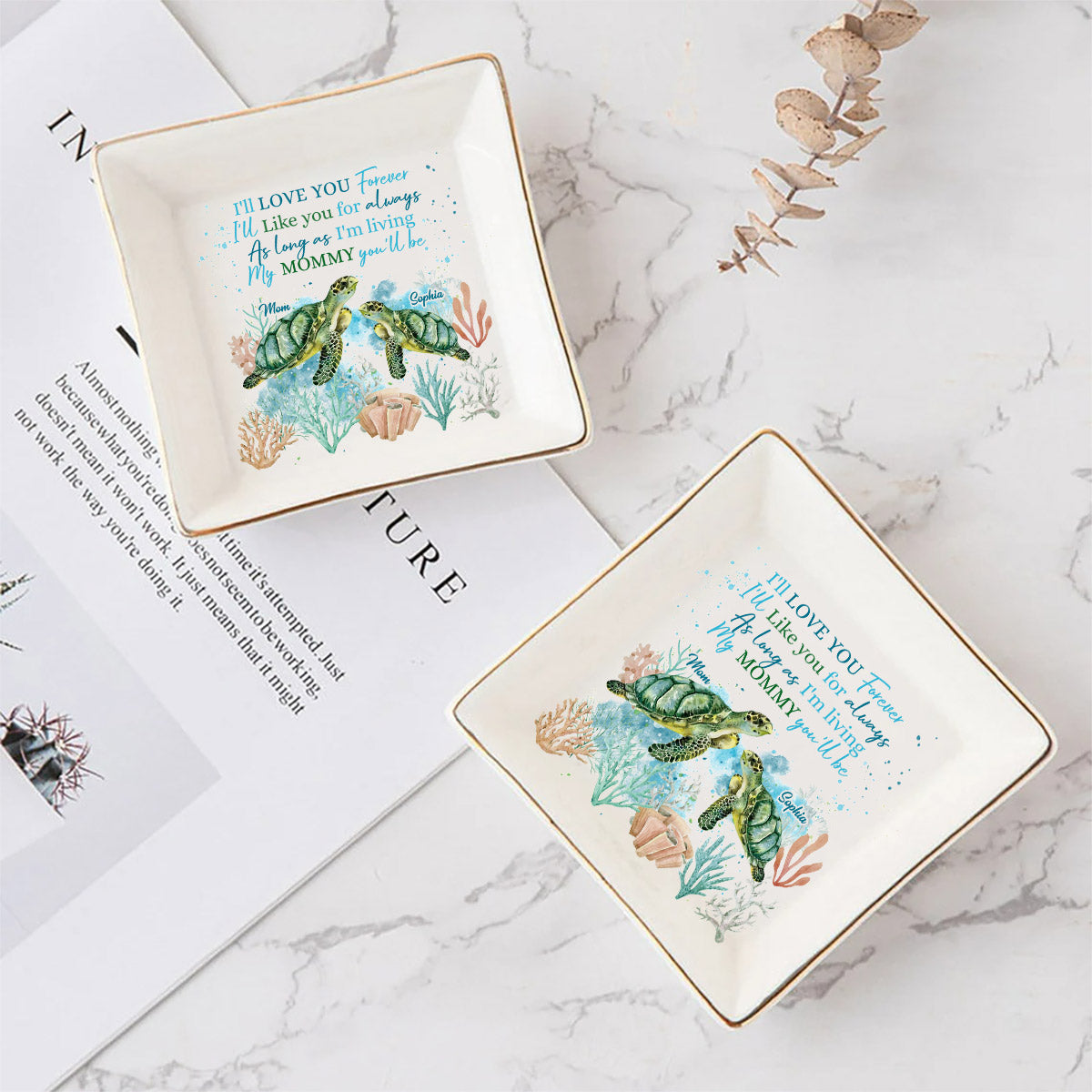 My Mommy You'll Be - Personalized Mother's Day Mother Jewelry Dish