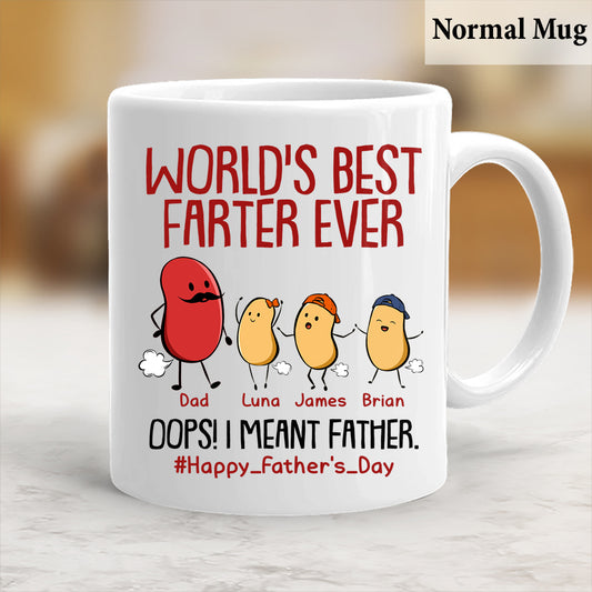 Best Farter Ever - Personalized Father Mug