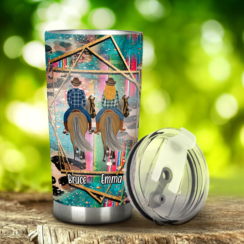Riding Partner For Life - Personalized Horse Tumbler