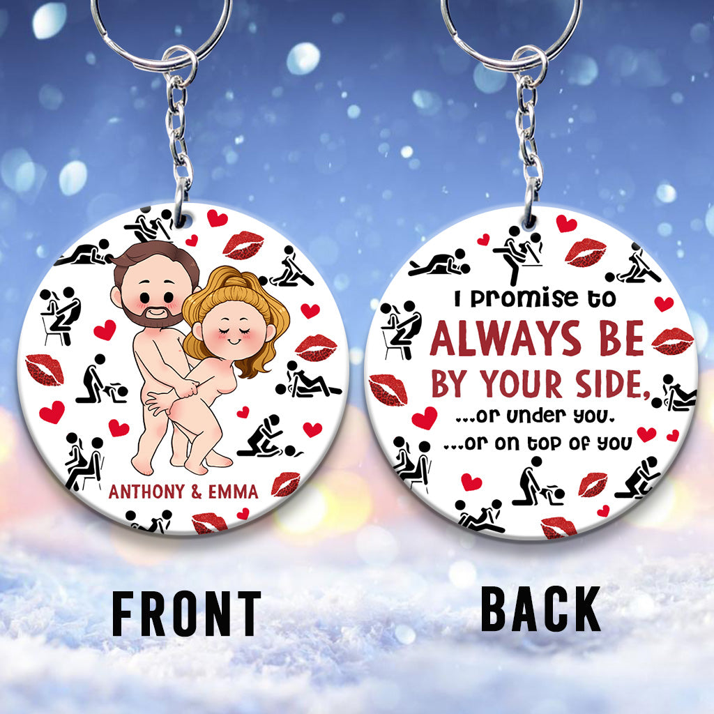 I Promise - Personalized Couple Keychain