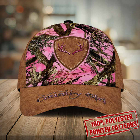 Hunting Cap With Printed Vent Holes