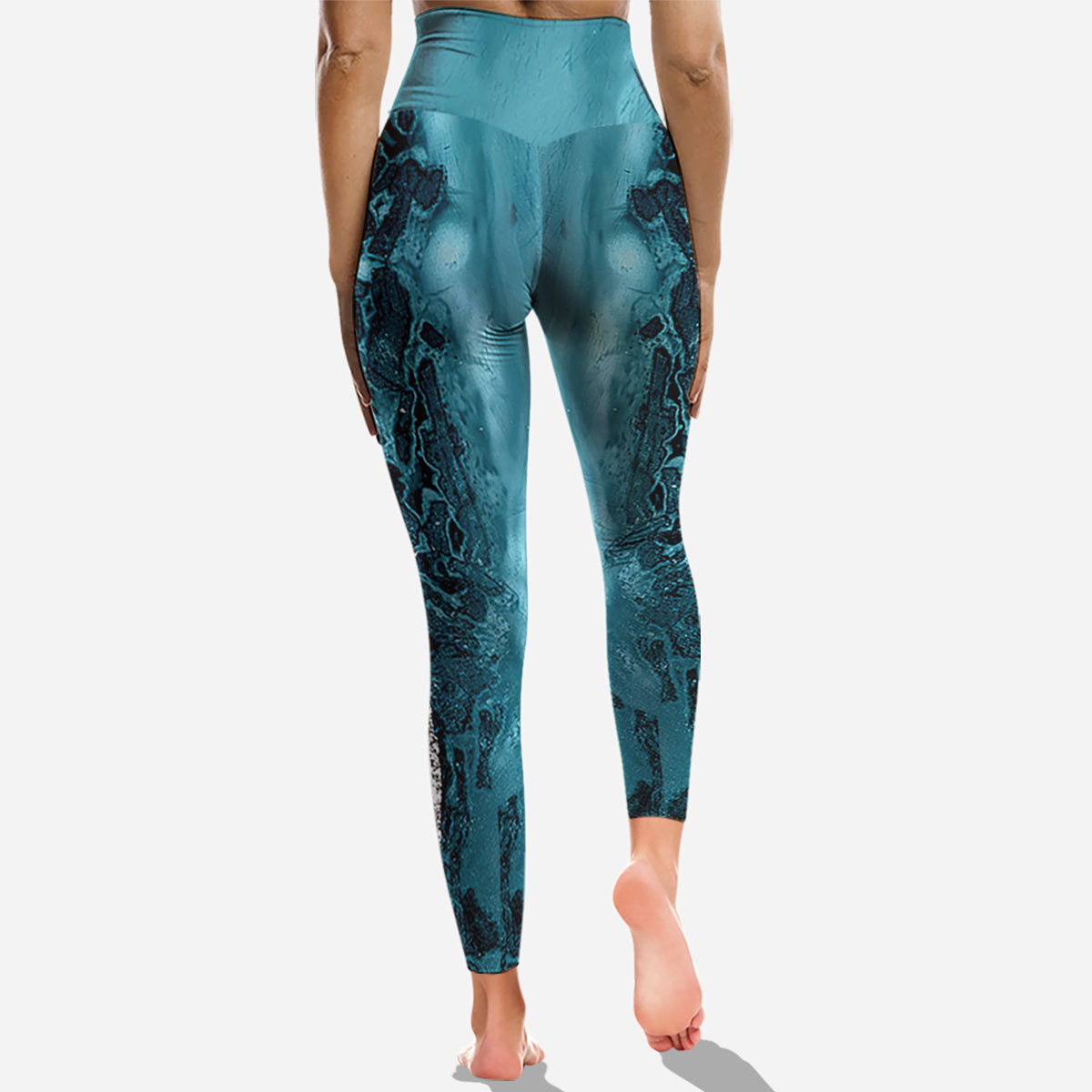 Just A Girls Who Loves Turtle - Personalized Turtle Cross Tank Top and Leggings