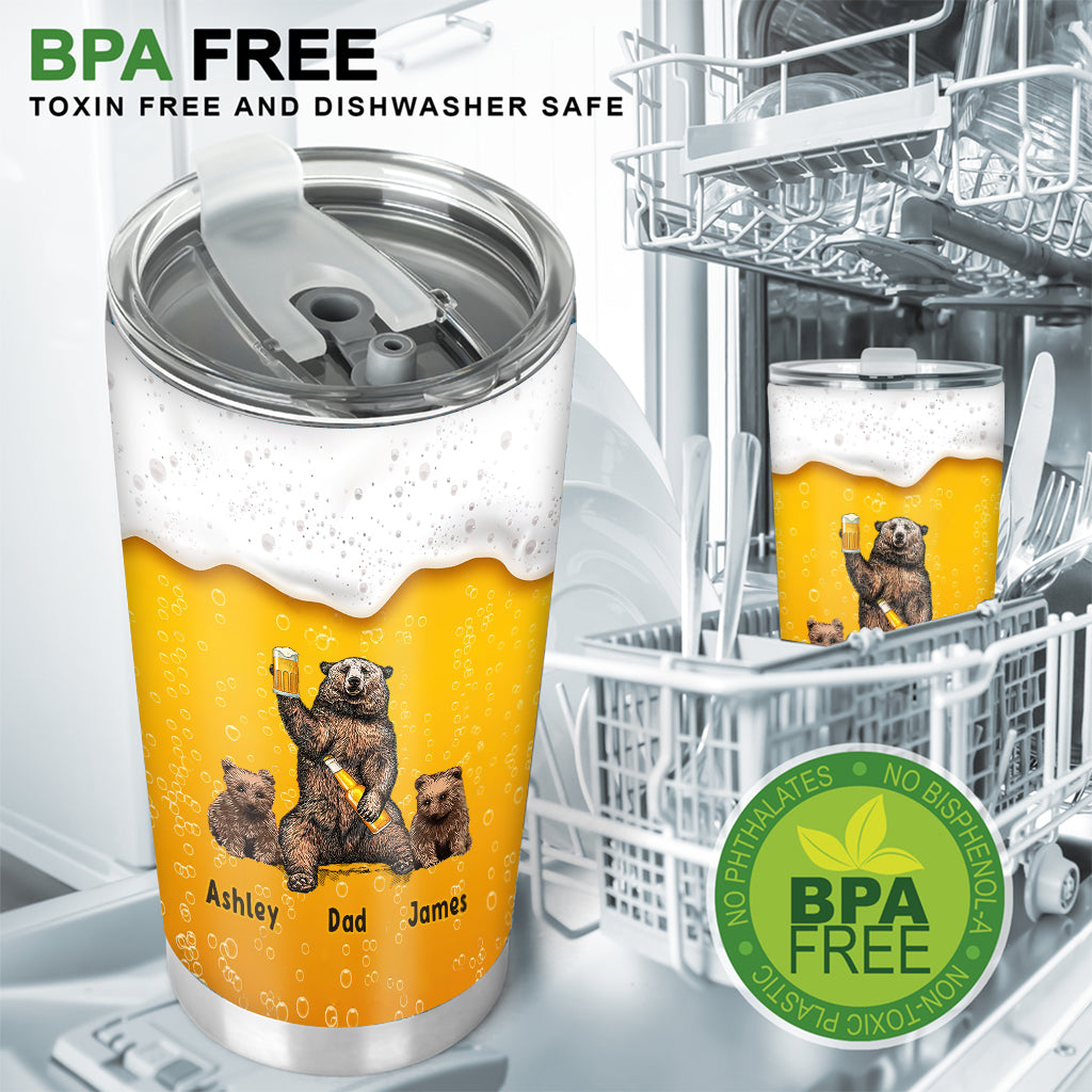 It's Not A Dad Bod - Personalized Father Tumbler