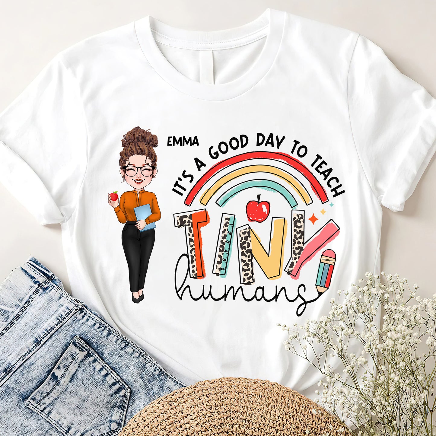 It's A Good Day To Teach - Personalized Teacher T-shirt and Hoodie