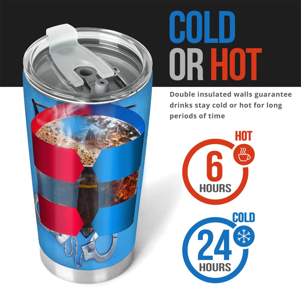 Be Safe Come Home - Police Personalized Tumbler