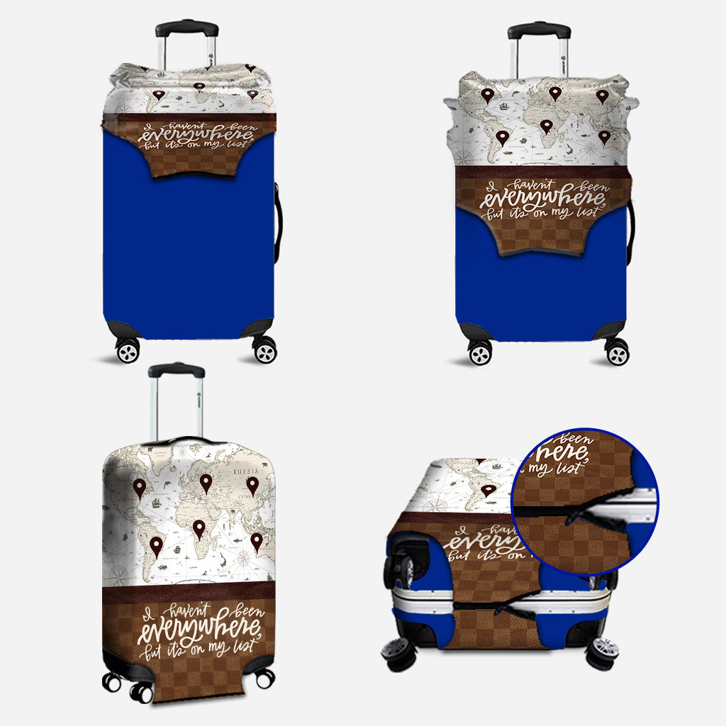 It's On My List - Personalized Travelling Leather Handbag & Luggage Cover