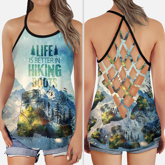Hiking Cross Tank Top