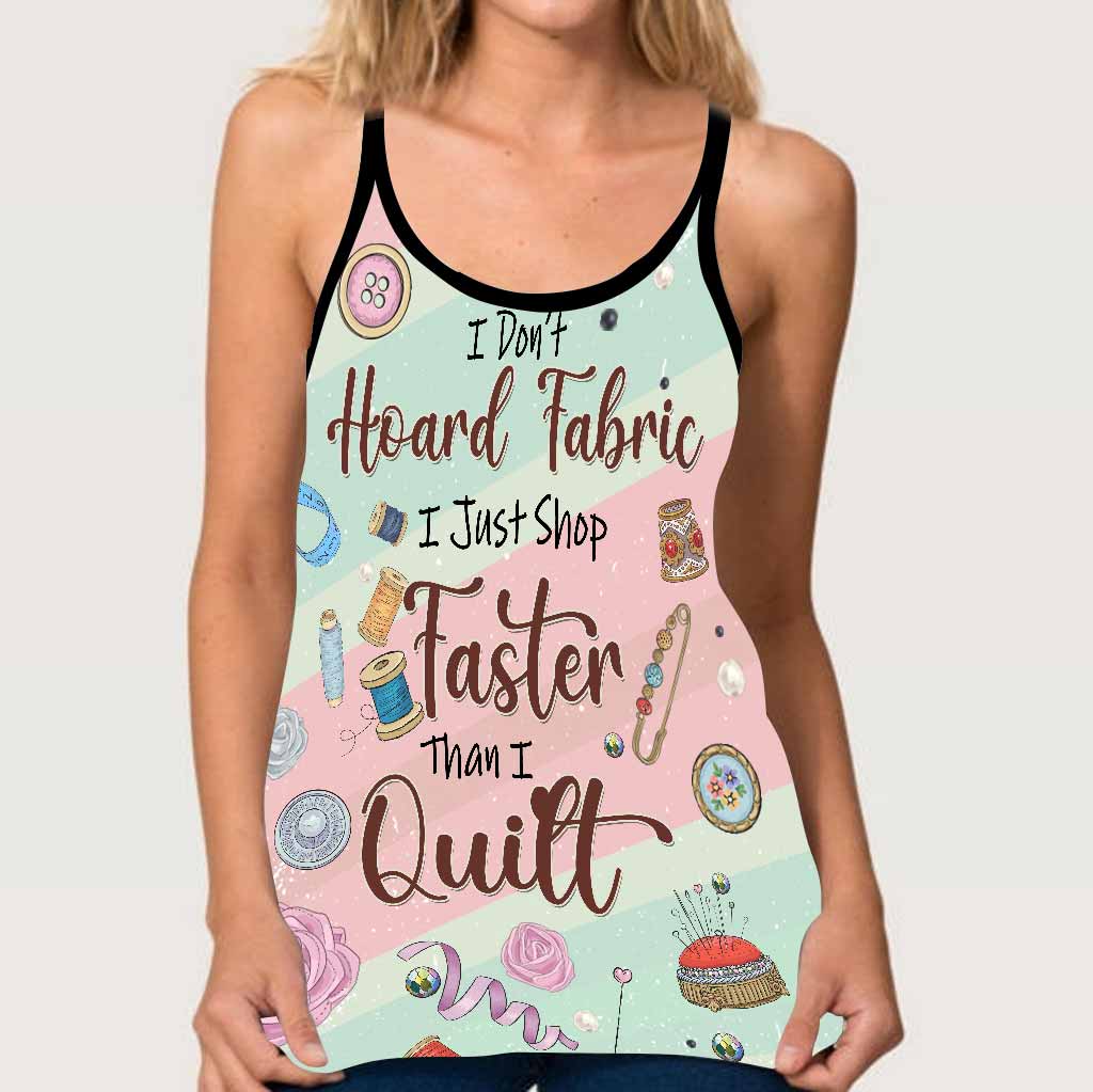 I Don't Hoard Fabric - Sewing Cross Tank Top