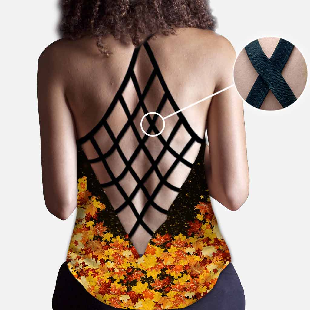 Wonderful Time Of The Year - Camping Cross Tank Top