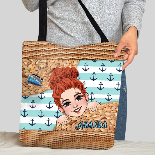 The Summer Is Calling - Personalized Cruising Tote Bag
