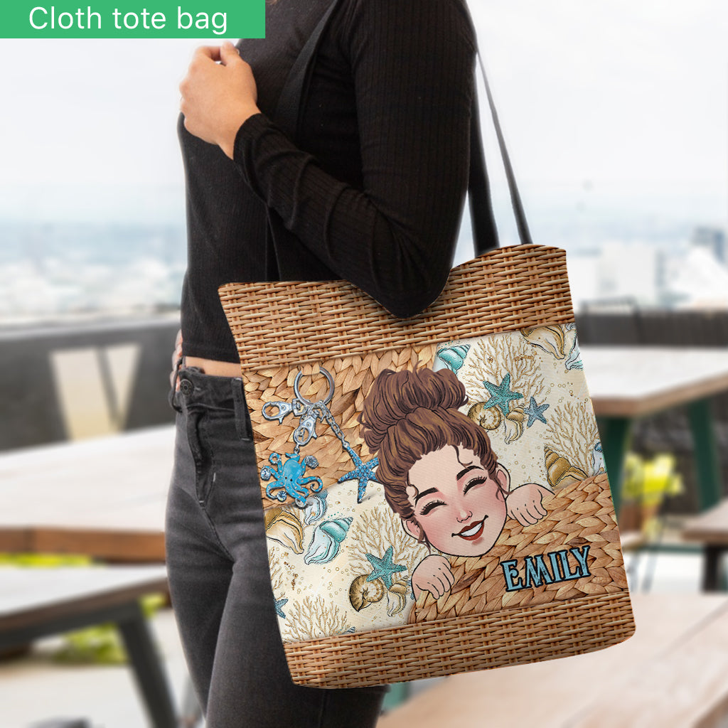 The Ocean Is Calling - Personalized Sea Lover Tote Bag