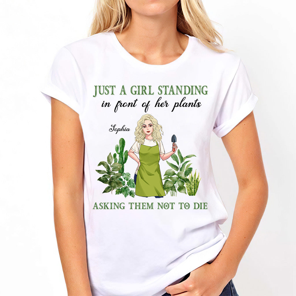 Gardening Girl - Personalized Gardening T-shirt and Hoodie