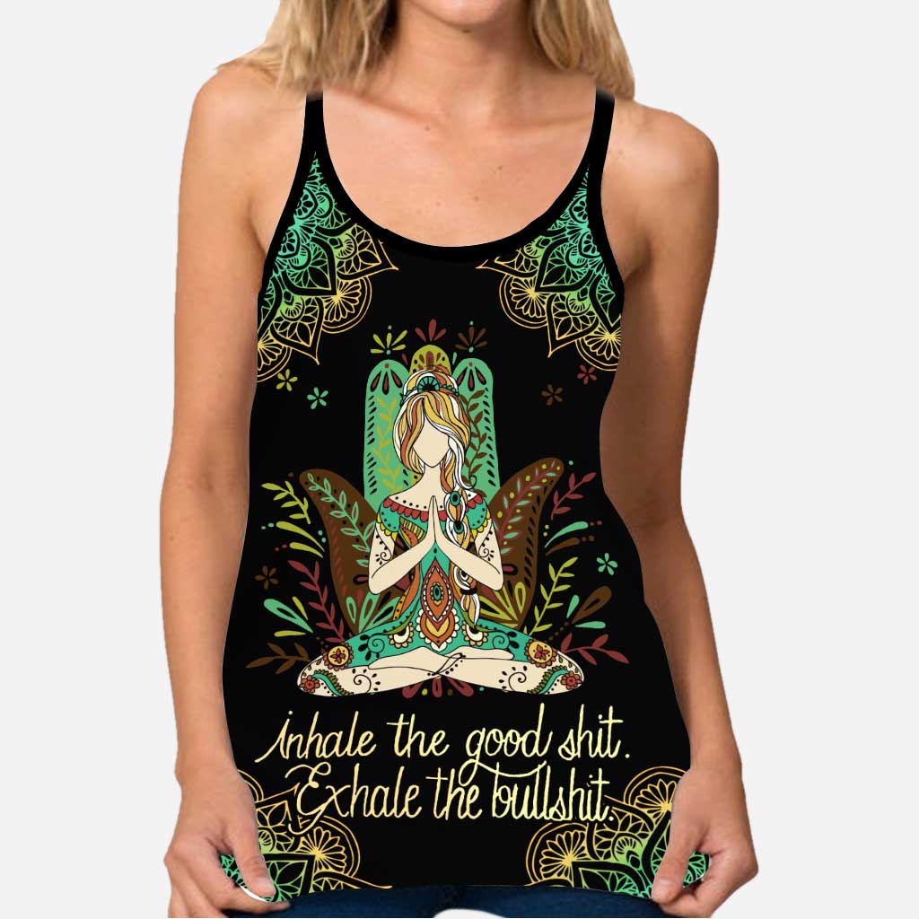 Love Yoga - Yoga Cross Tank Top