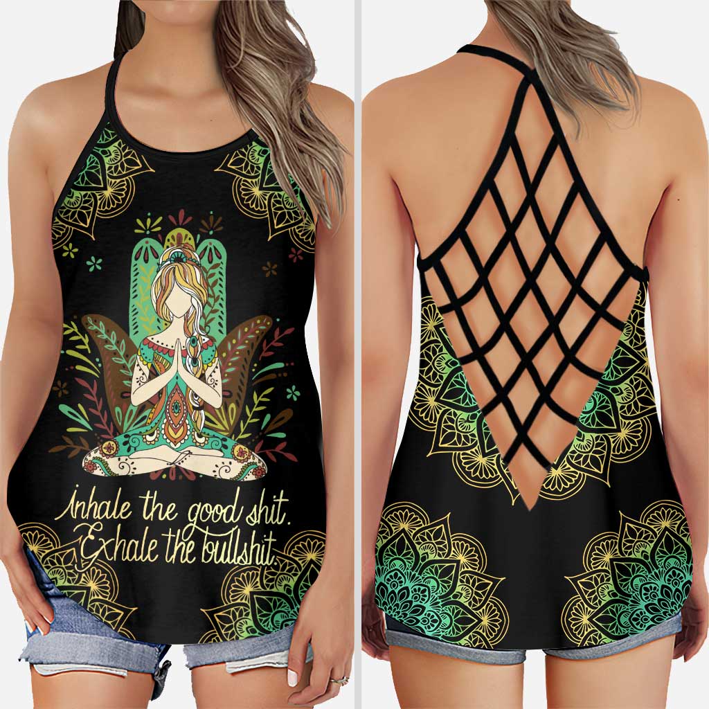 Love Yoga - Yoga Cross Tank Top