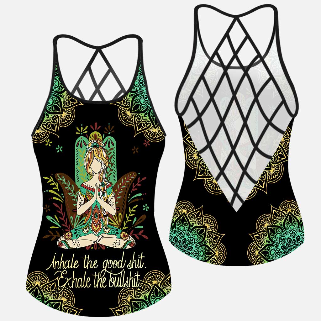 Love Yoga - Yoga Cross Tank Top