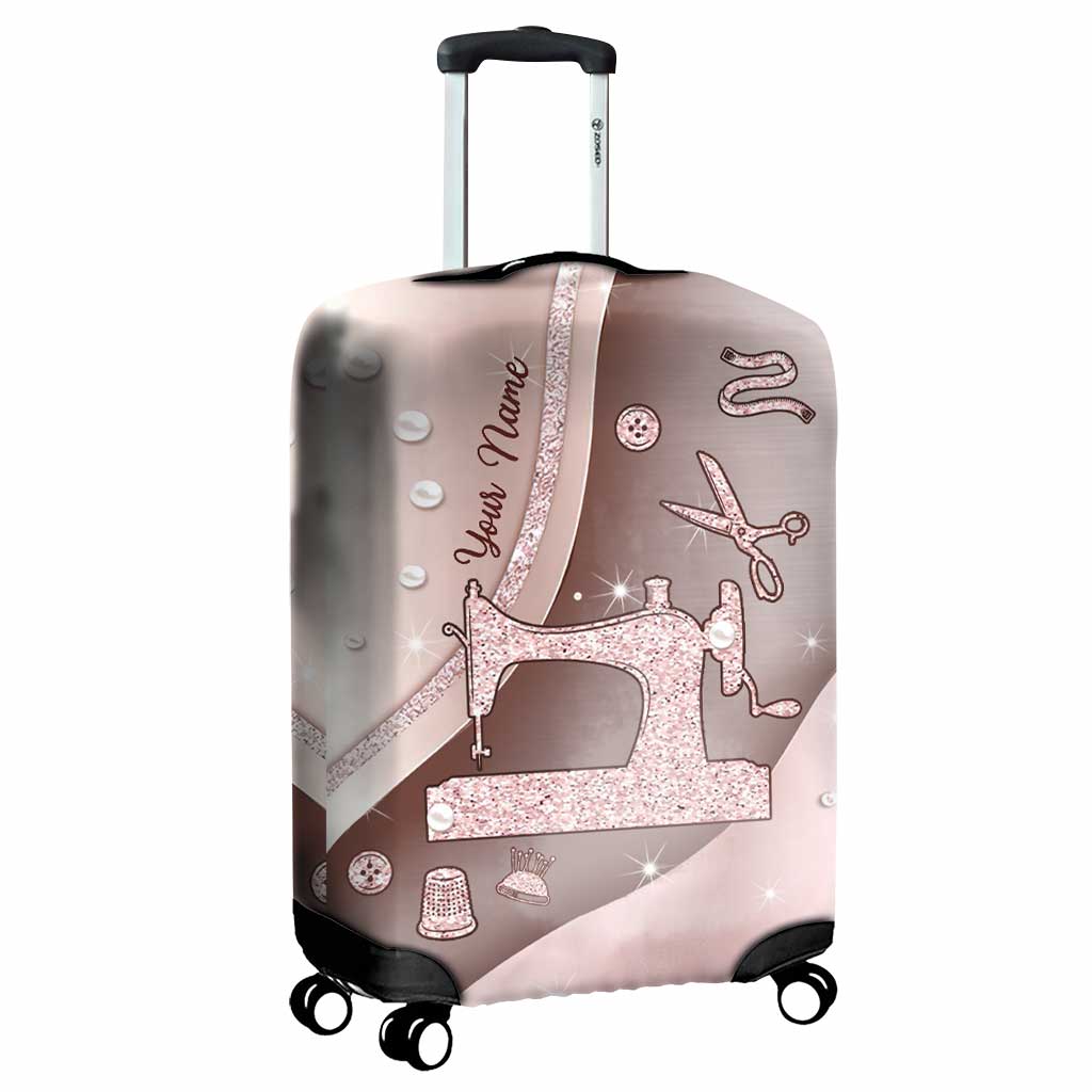 Love Sewing - Personalized Sewing Luggage Cover