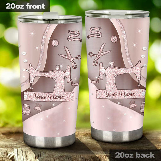Love Sewing - Personalized Sewing Tumbler