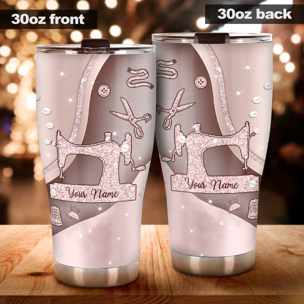 Love Sewing - Personalized Sewing Tumbler