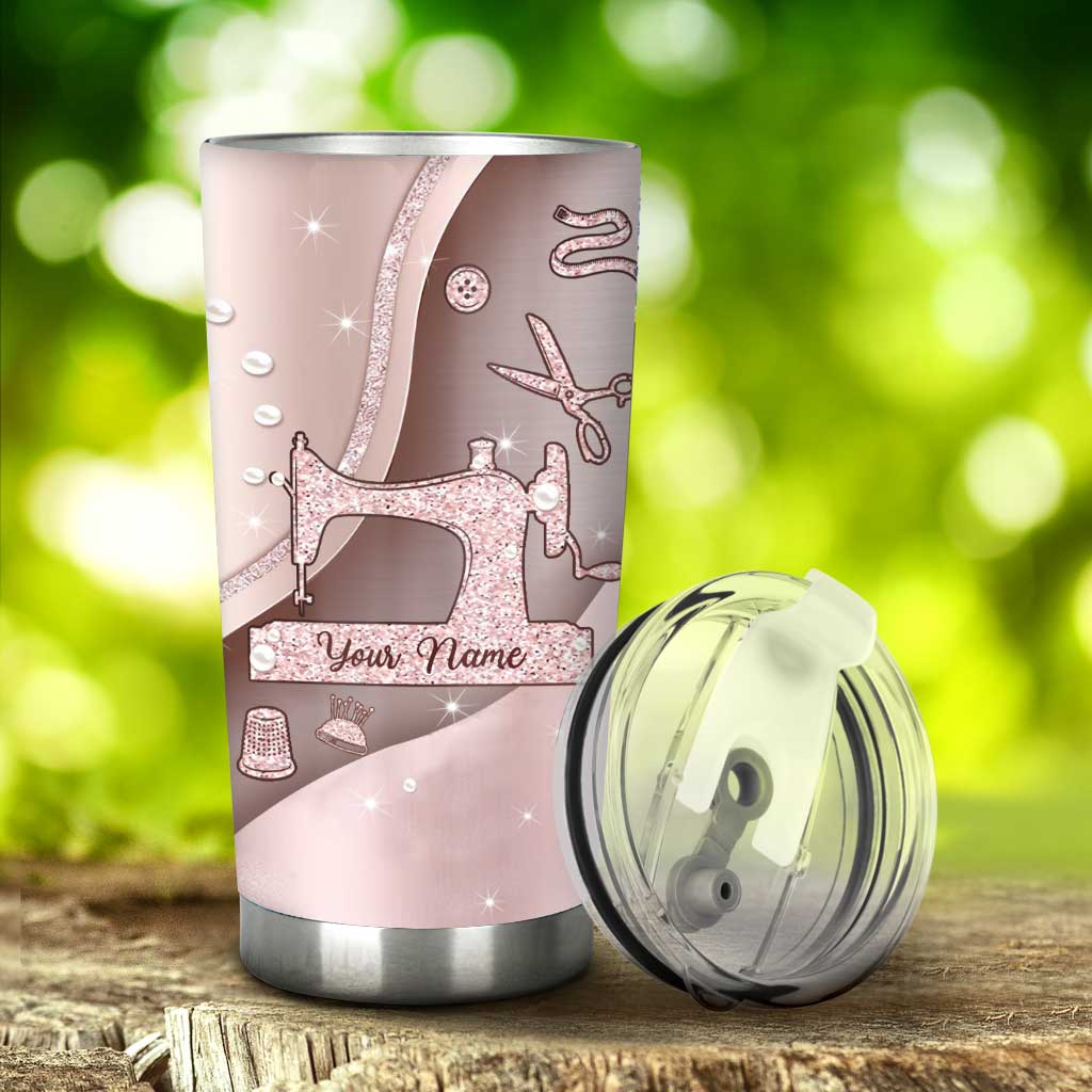 Love Sewing - Personalized Sewing Tumbler