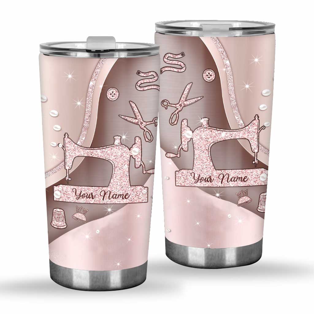 Love Sewing - Personalized Sewing Tumbler