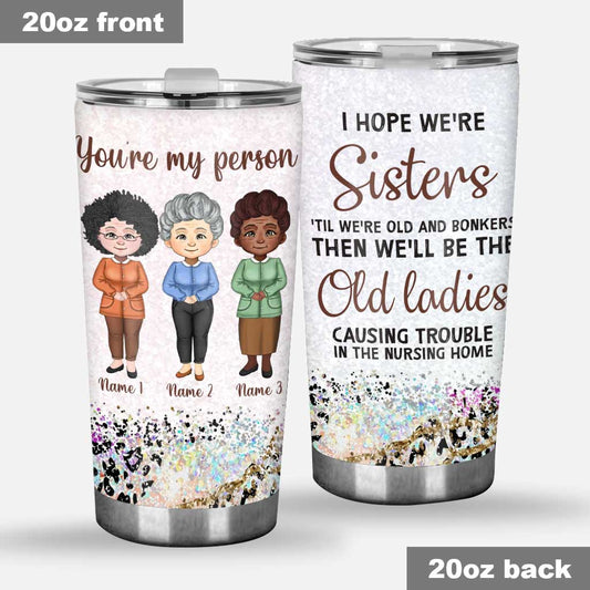 Besties - Personalized Bestie Tumbler