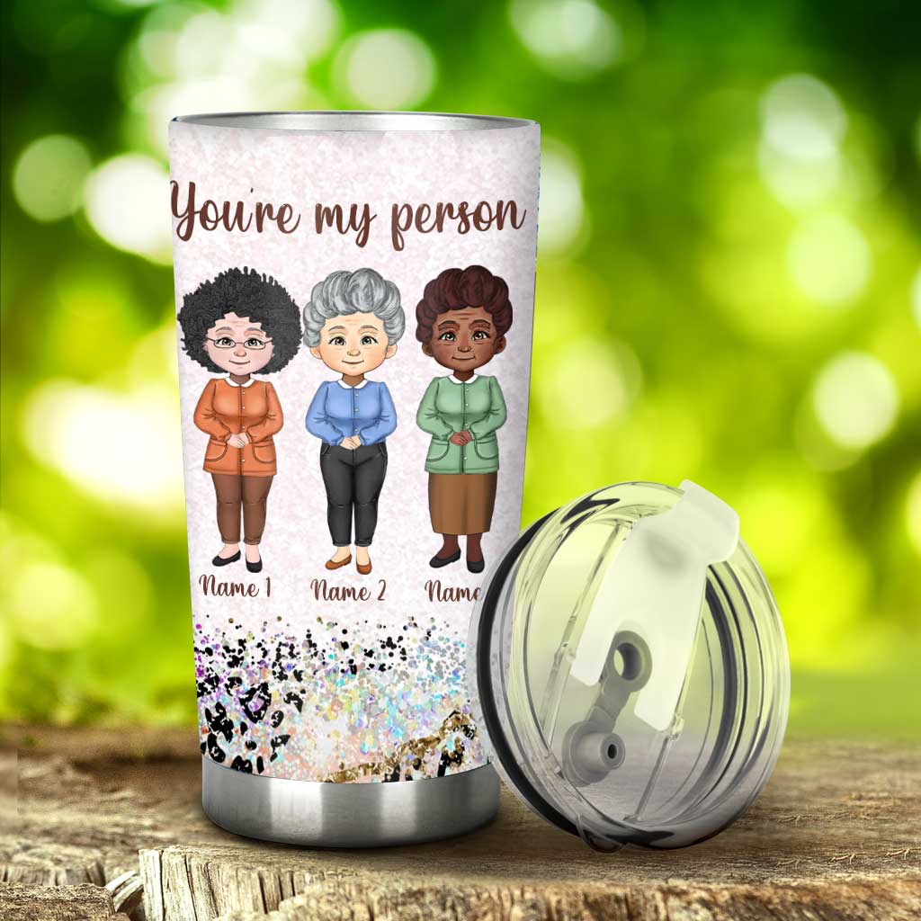 Besties - Personalized Bestie Tumbler