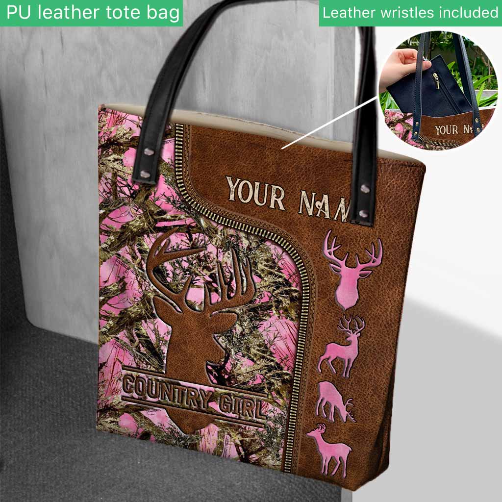 Country Girl - Hunting Personalized Tote Bag