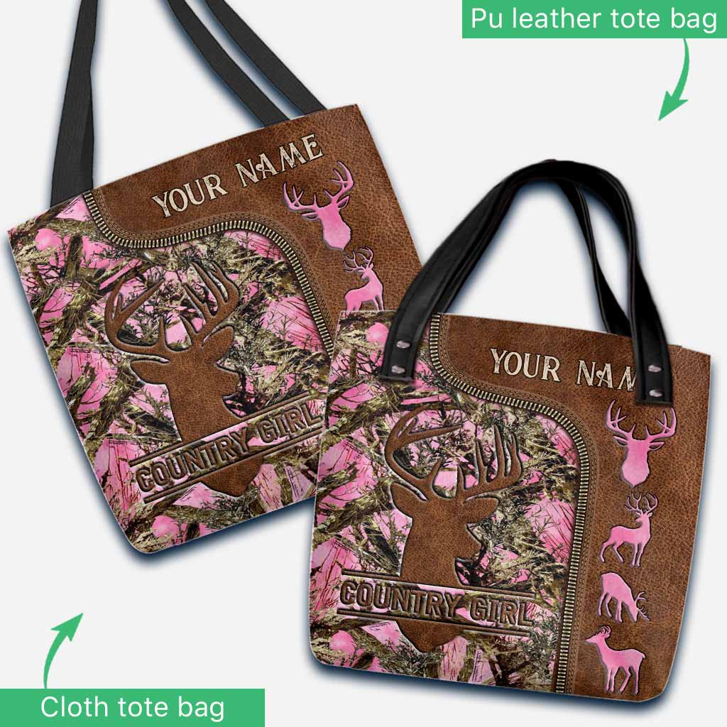 Country Girl - Hunting Personalized Tote Bag