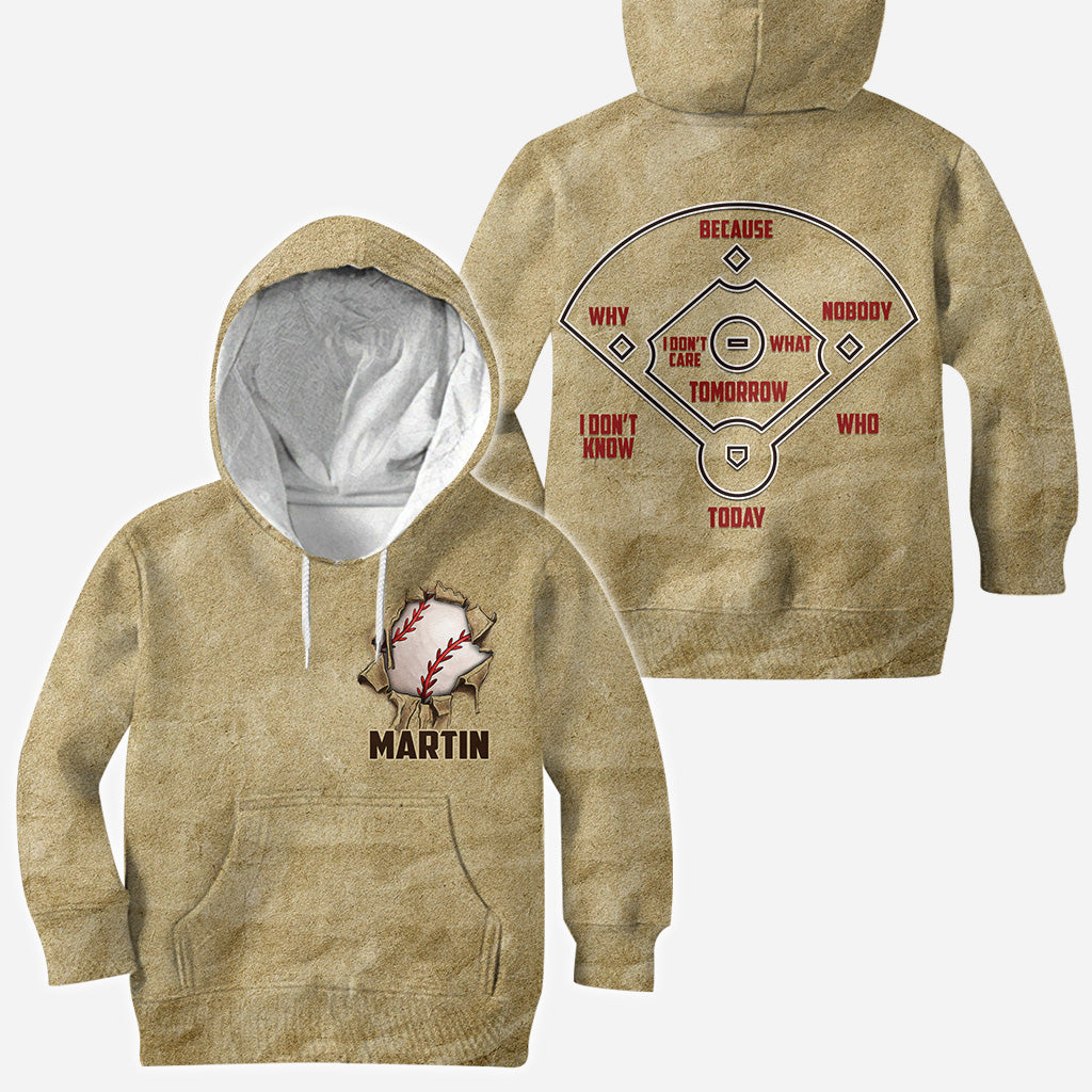 Love Baseball - Personalized Baseball All Over Shirt