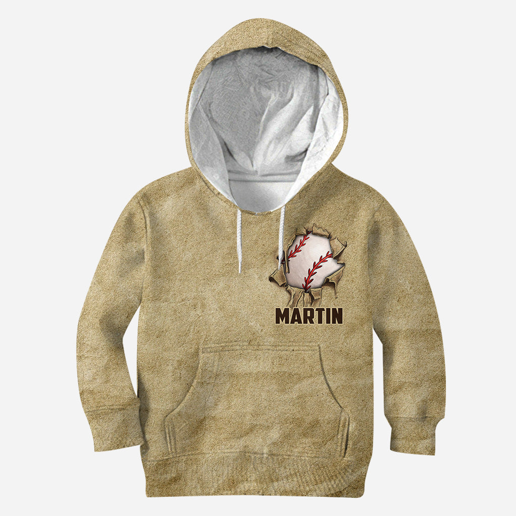 Love Baseball - Personalized Baseball All Over Shirt