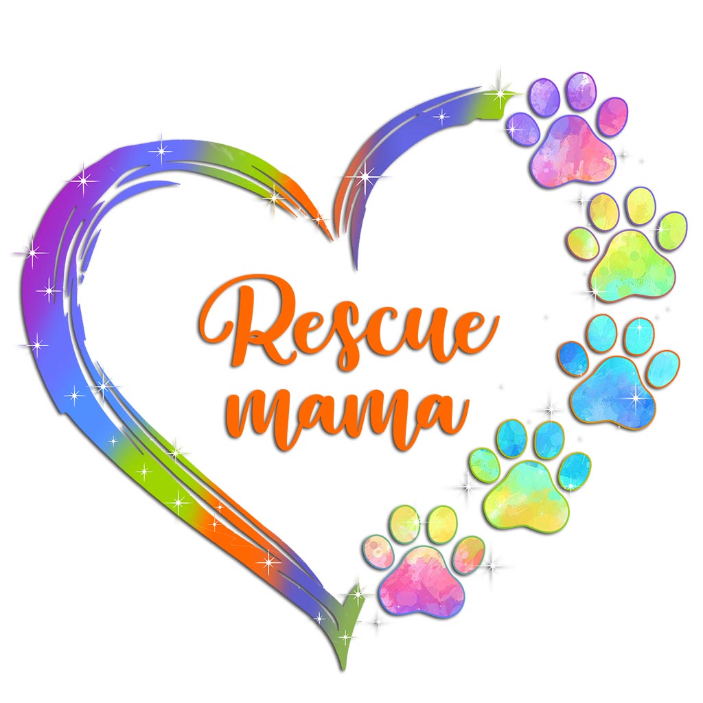 Heart Of Paws - Personalized Dog Decal Full