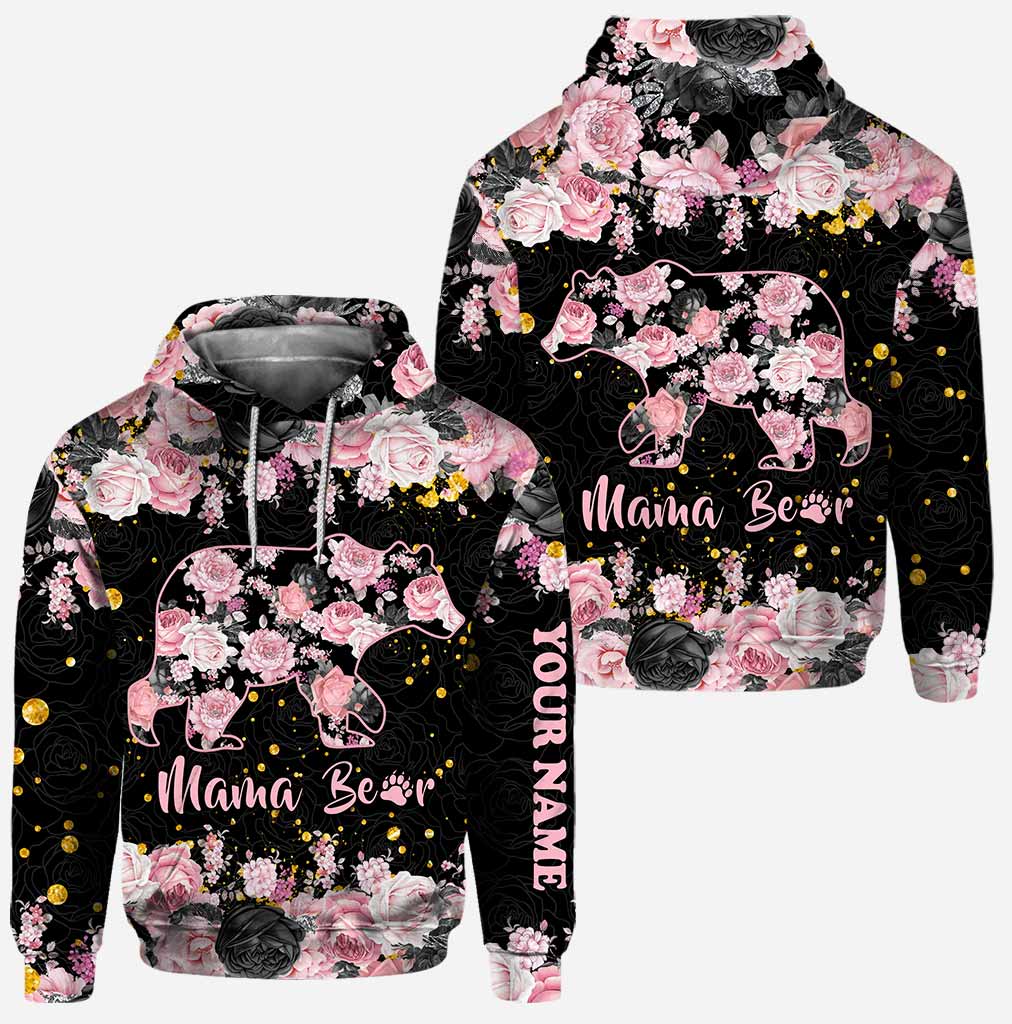 Mama Bear - Personalized Mother's Day Mother Hoodie and Leggings
