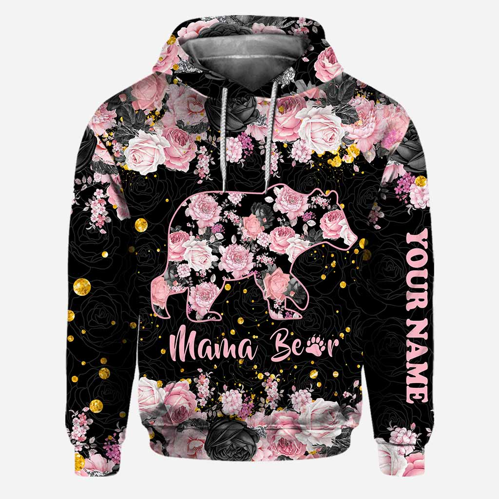 Mama Bear - Personalized Mother's Day Mother Hoodie and Leggings