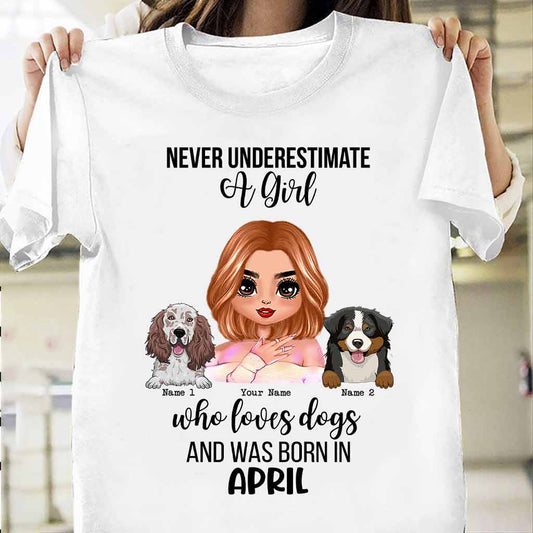 Never Underestimate - Personalized Dog T-shirt and Hoodie