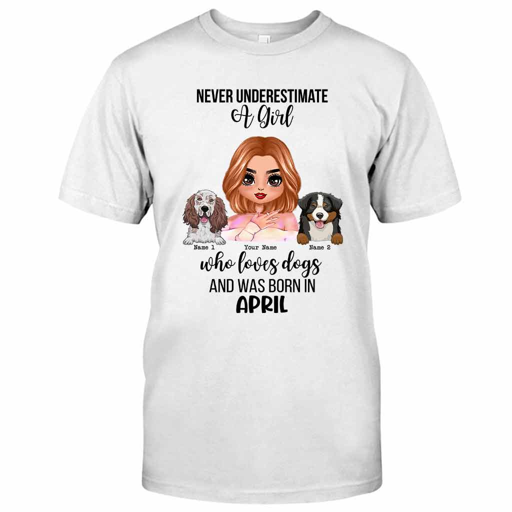 Never Underestimate - Personalized Dog T-shirt and Hoodie