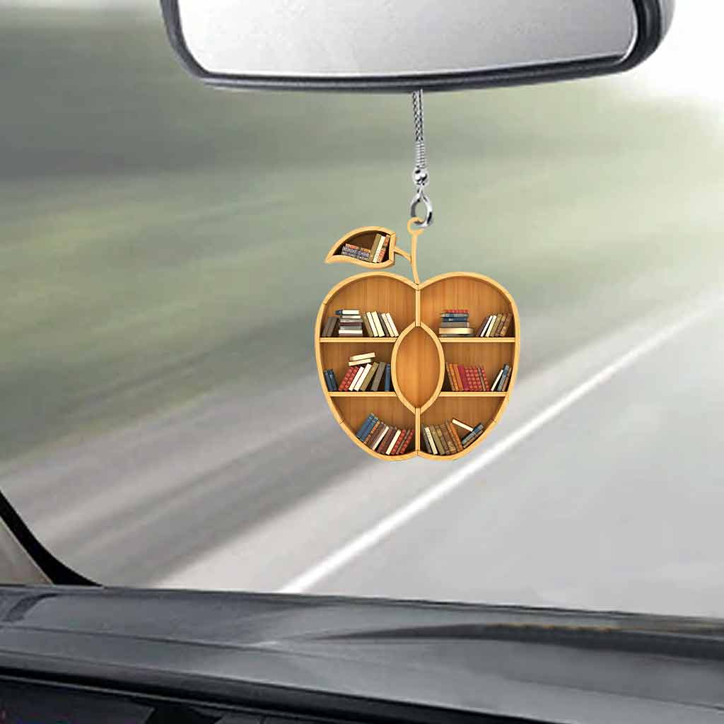 It's A Good Day To Read A Book - Teacher Car Ornament (Printed On Both Sides)