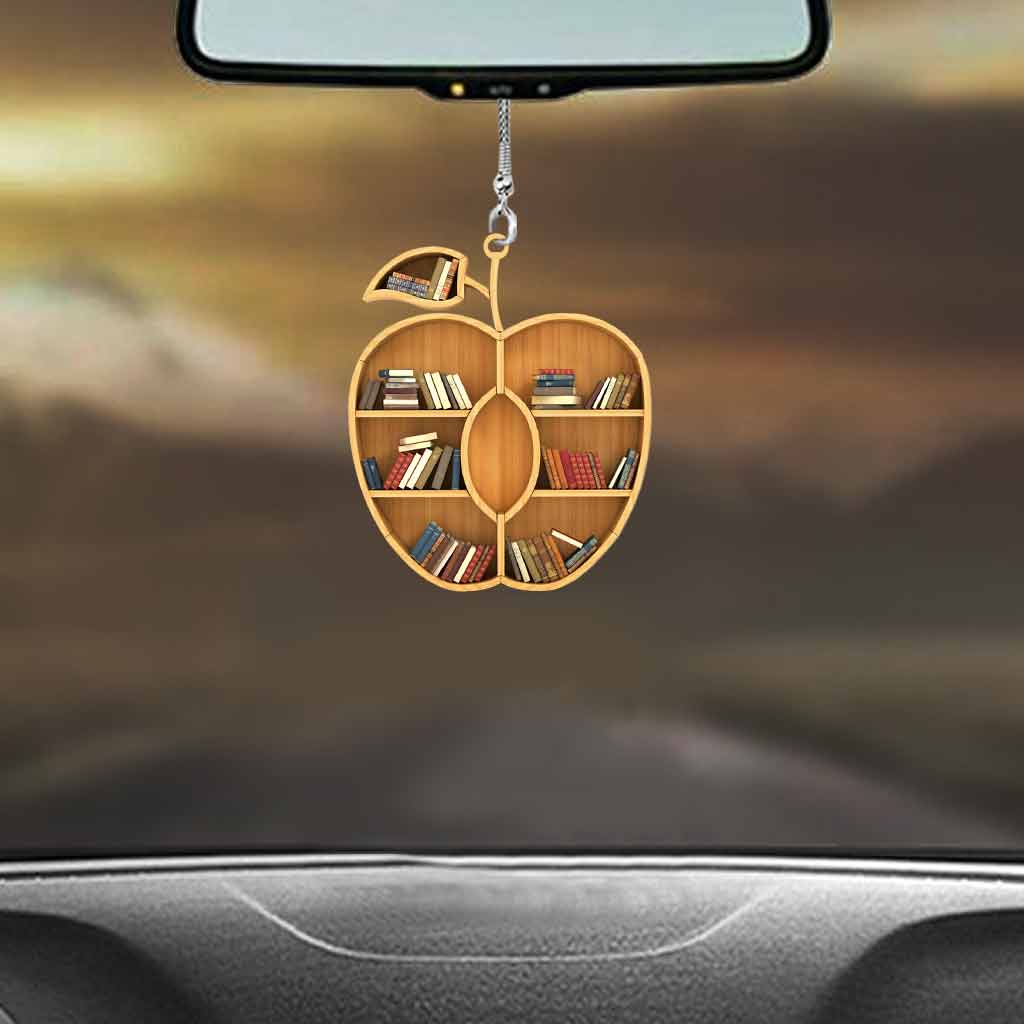 It's A Good Day To Read A Book - Teacher Car Ornament (Printed On Both Sides)