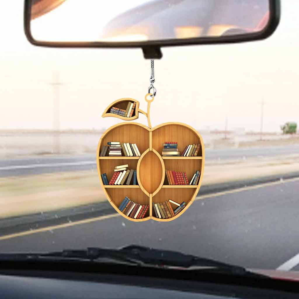 It's A Good Day To Read A Book - Teacher Car Ornament (Printed On Both Sides)