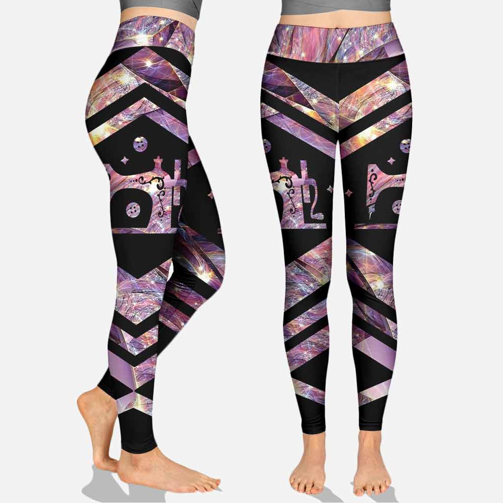 Sewciopath - Personalized Sewing Cross Tank Top and Leggings