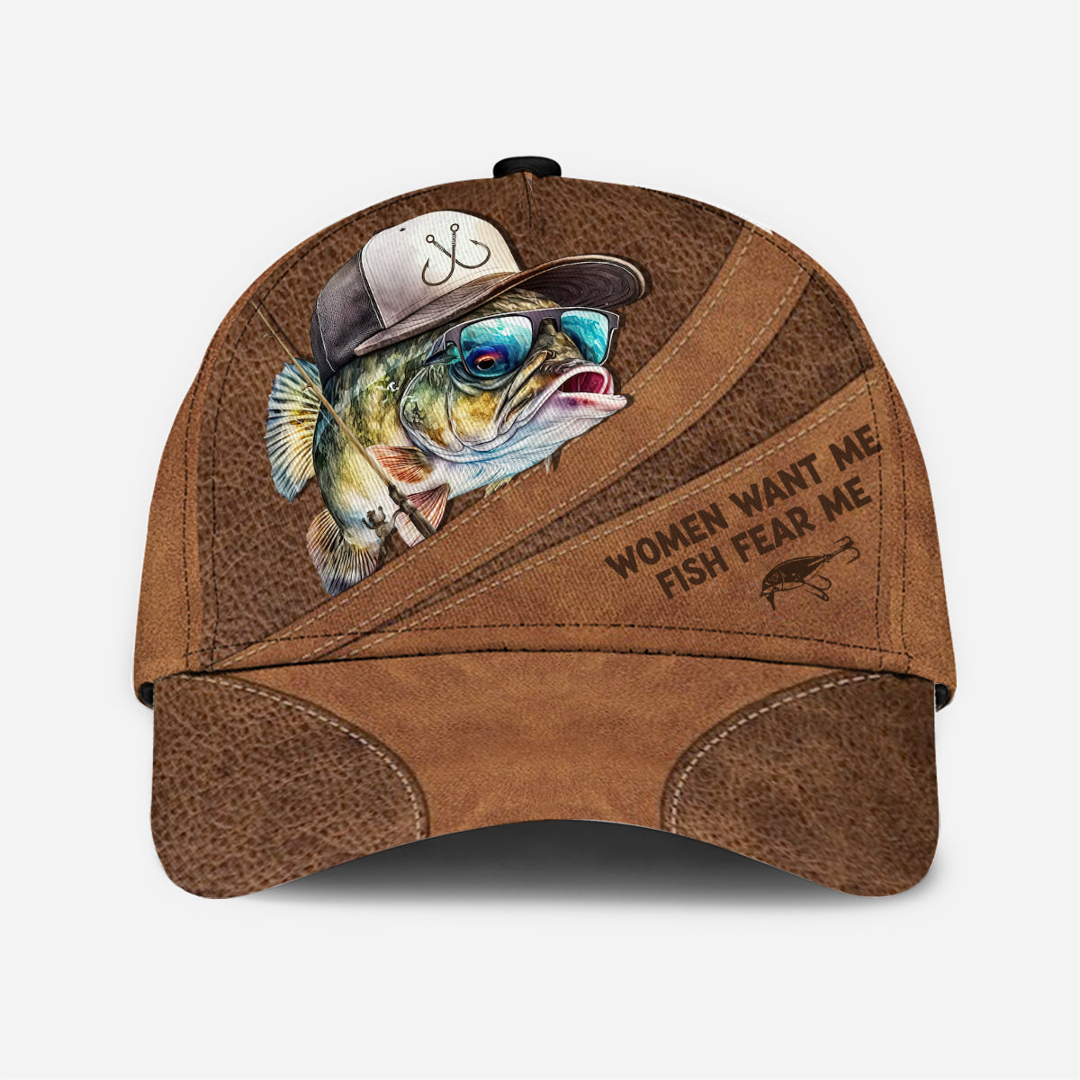 Women Want Me Fish Fear Me - Personalized Fishing Classic Cap