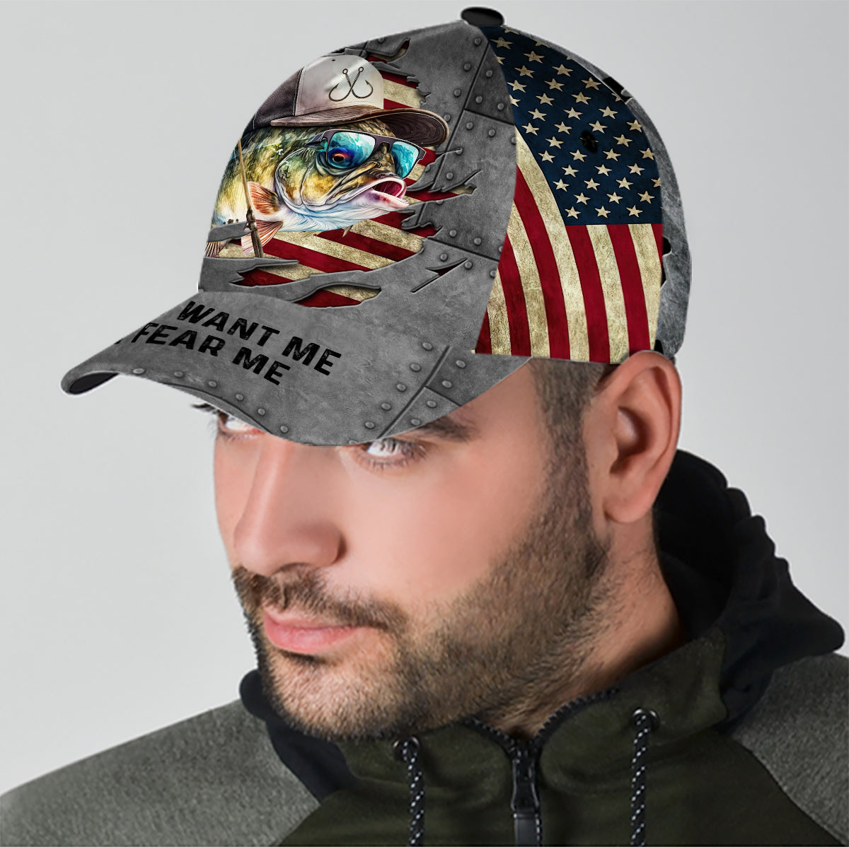 Women Want Me Fish Fear Me - Personalized Fishing Classic Cap