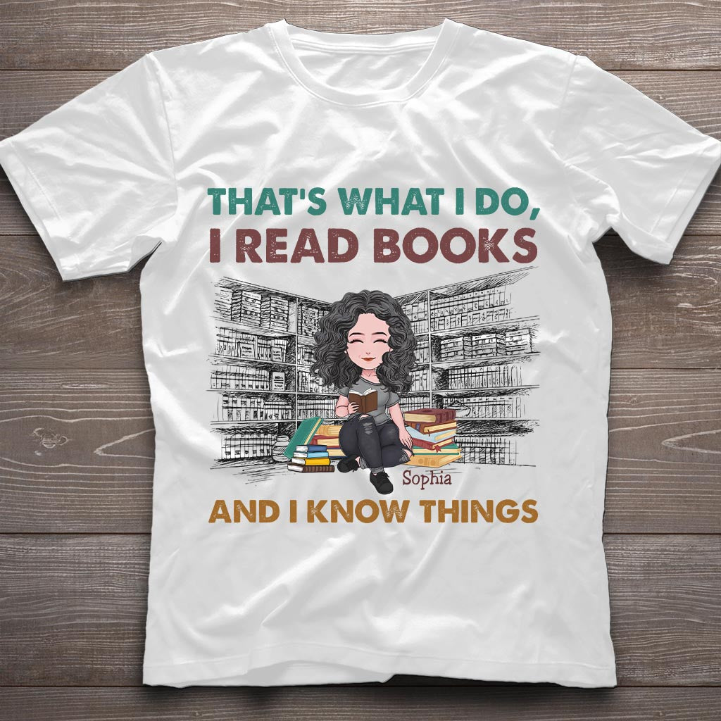This Is My Reading Blanket - Personalized Book T-shirt and Hoodie