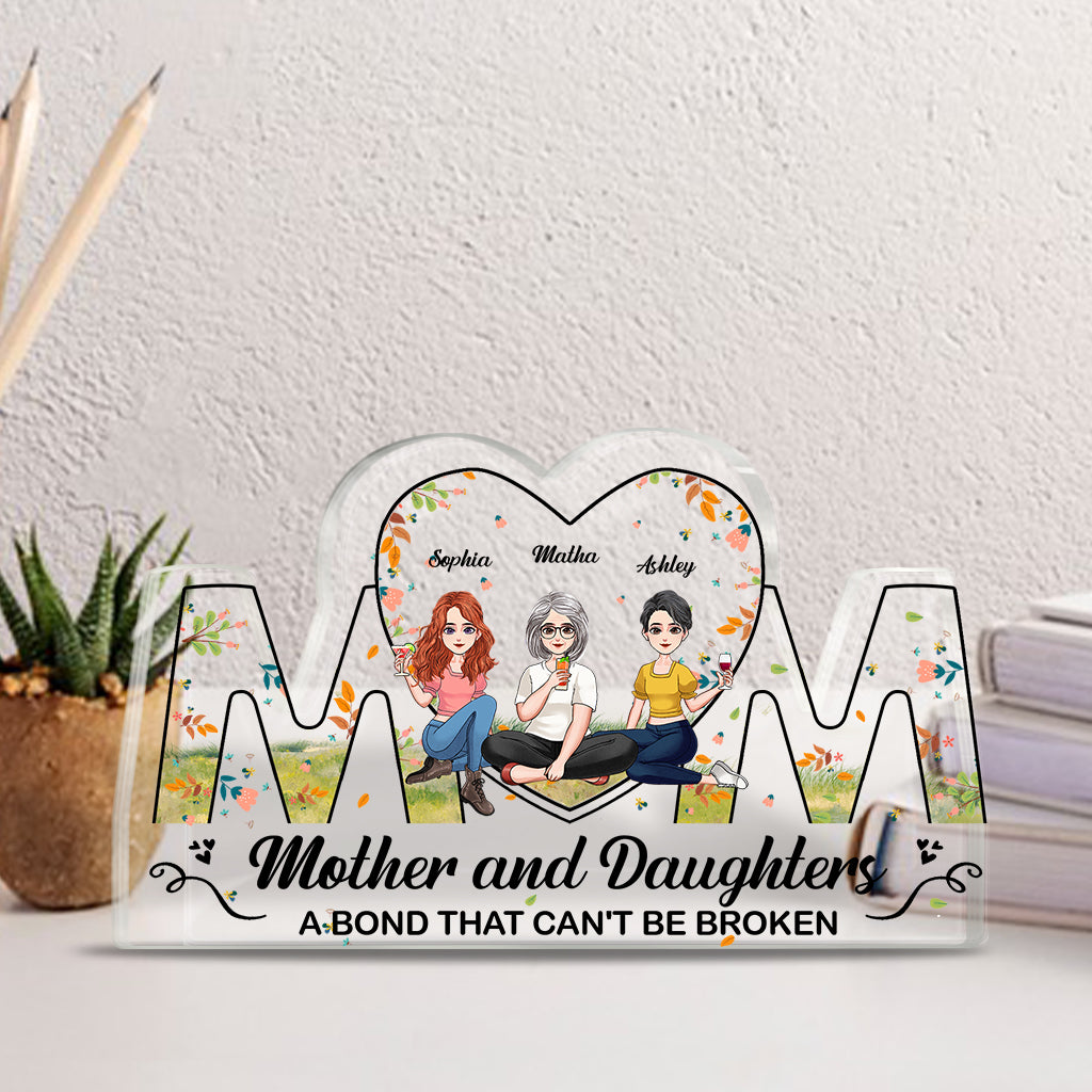 Mother and Children - Personalized Mother's Day Mother Custom Shaped Acrylic Plaque