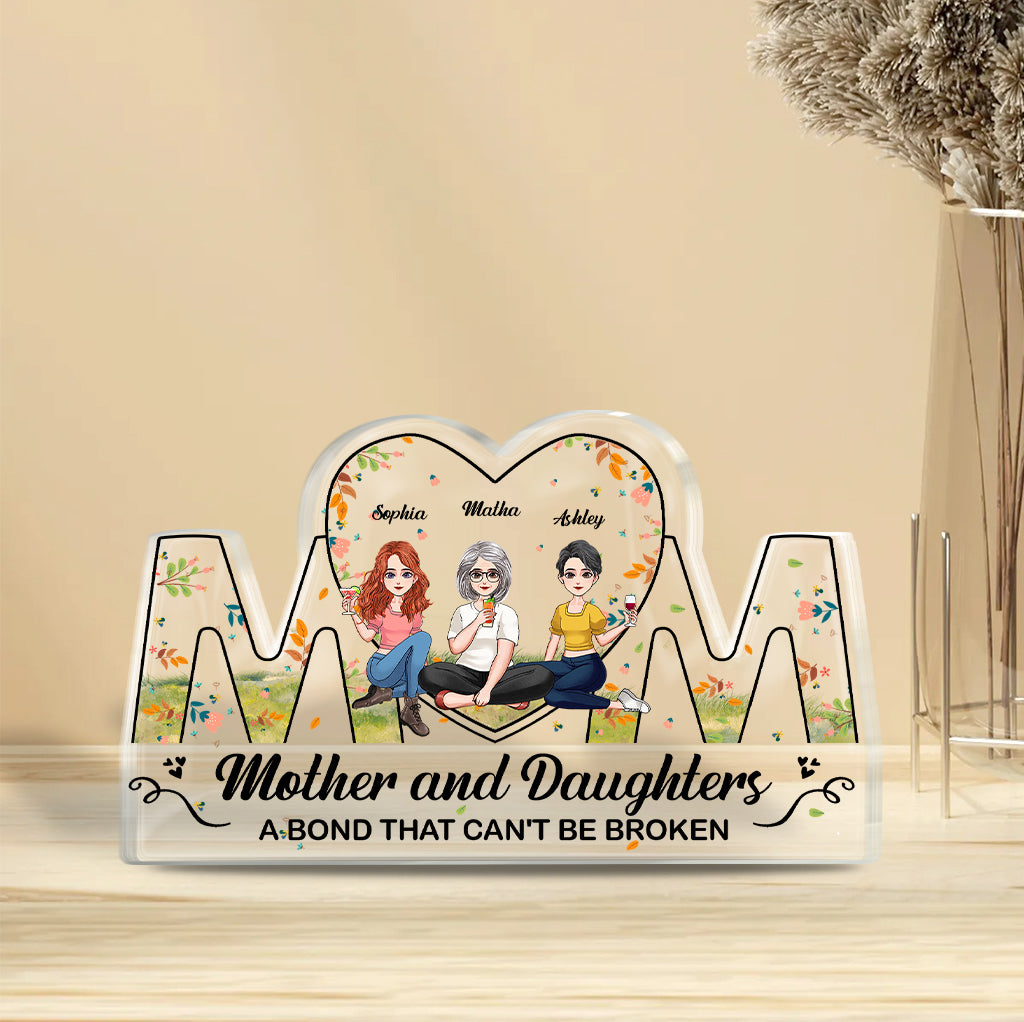 Mother and Children - Personalized Mother's Day Mother Custom Shaped Acrylic Plaque