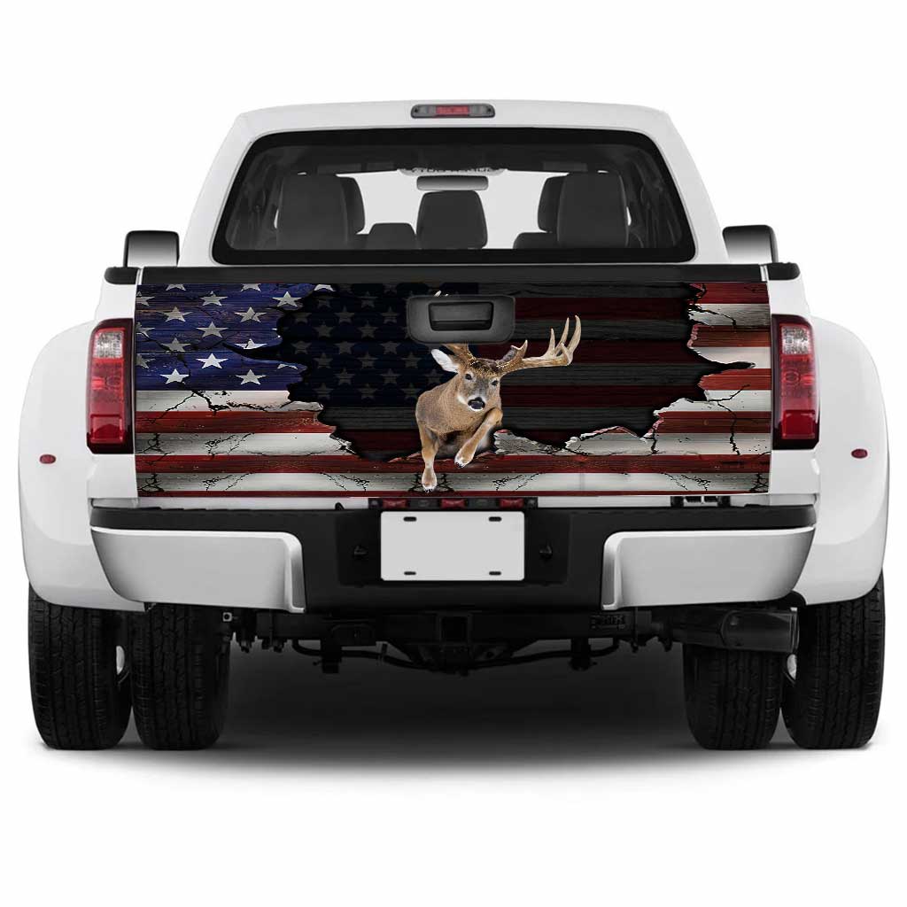 Love Hunting - Independence Day Truck Tailgate Decal