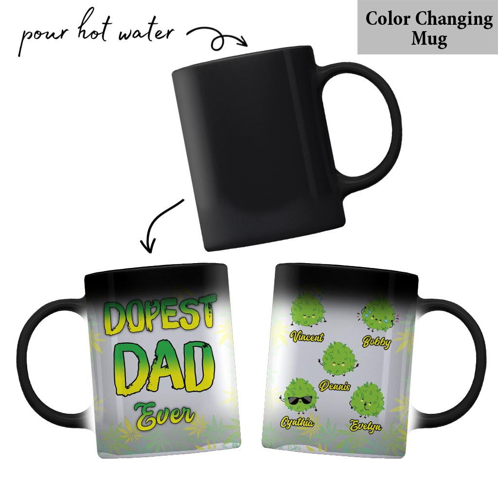 Dopest Dad Ever - Personalized Weed Mug